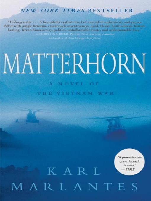 Title details for Matterhorn by Karl Marlantes - Available